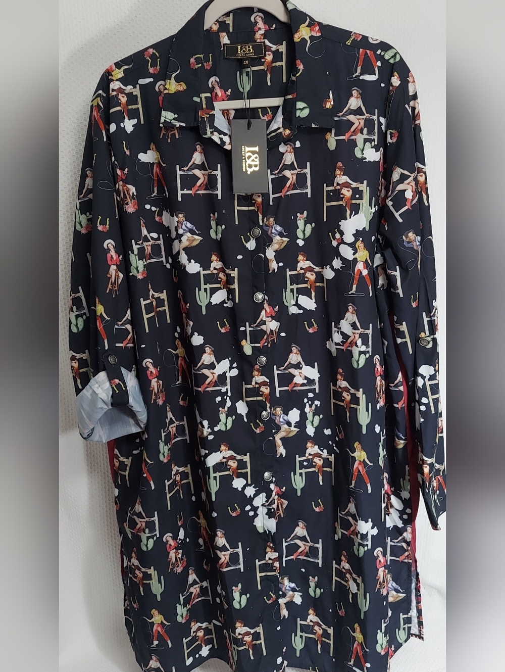 Lucky & Blessed Shirt Dress